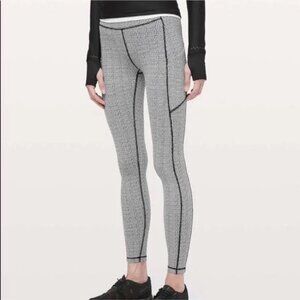 Lululemon Speed Up Tight Houndstooth Size 8